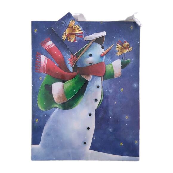 Snowman Cookie Bundle - Plates, Cookie Tray, Cookie Box, Present Box, Candy Bags - Picture 7 of 14